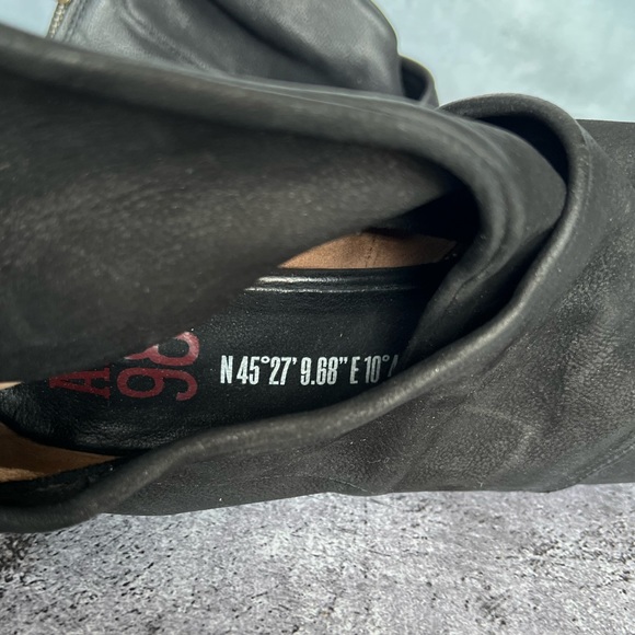 Soft leather comfortable shoes booties peep toe boot - Picture 10 of 15